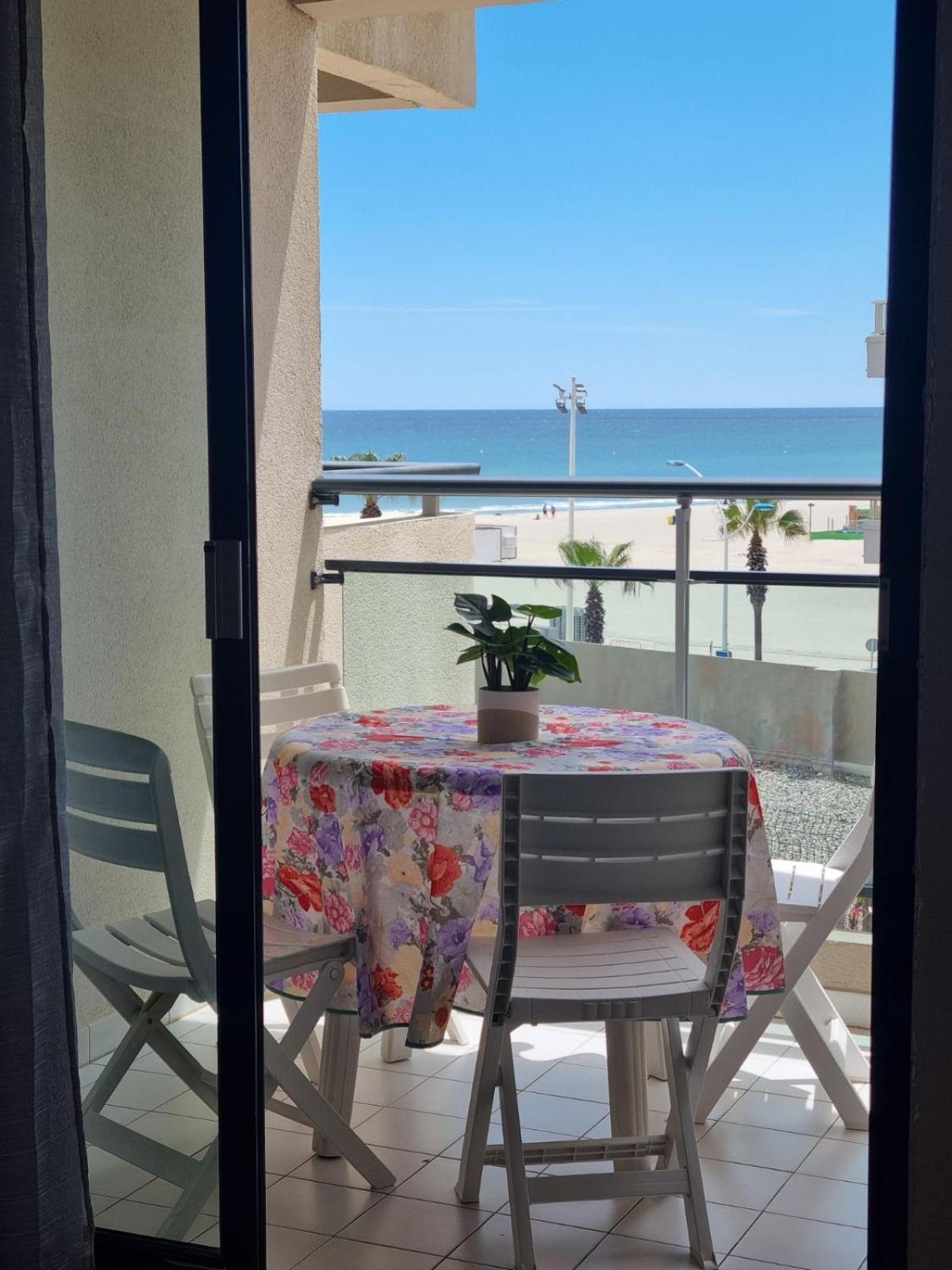 Studio Cosy Climatise Vue Mer Canet Plage 3Etoiles Exterior photo